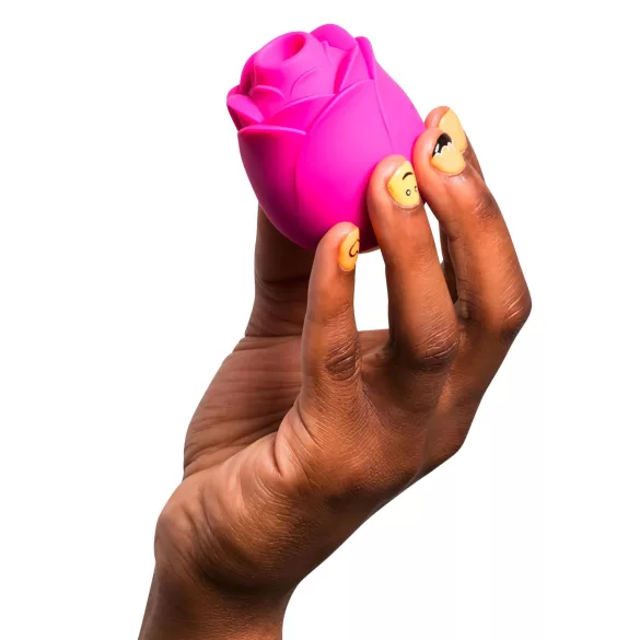 ROMP Rose - léghullámos rózsa vibrátor (pink)