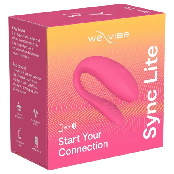 We-Vibe Sync Lite - App- és távirányítós párvibrátor (pink)