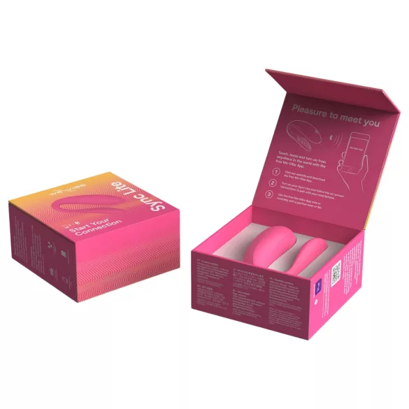We-Vibe Sync Lite - App- és távirányítós párvibrátor (pink)