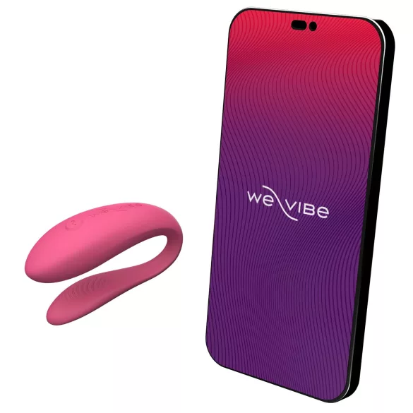 We-Vibe Sync Lite - App- és távirányítós párvibrátor (pink)