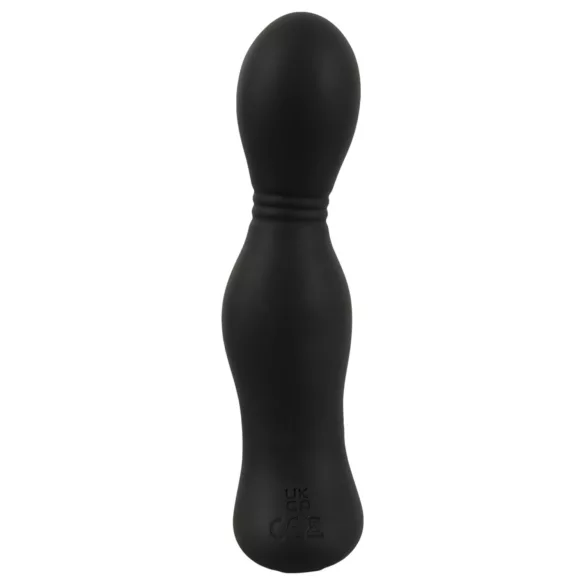 Rebel - távirányítós 2in1 prosztata vibrátor (fekete)