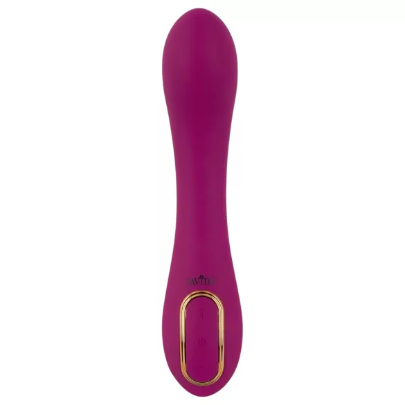 Javida - 2 ponton pumpálható vibrátor (lila)