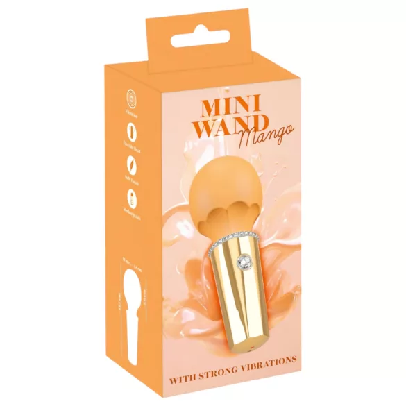 You2Toys Mini Wand - akkus masszírozó vibrátor (sárga)