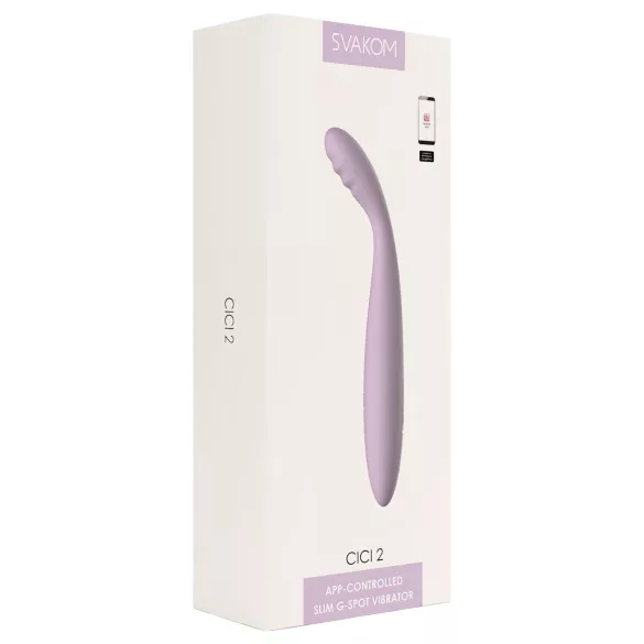 Svakom Cici 2 - okos G-pont vibrátor (lila)