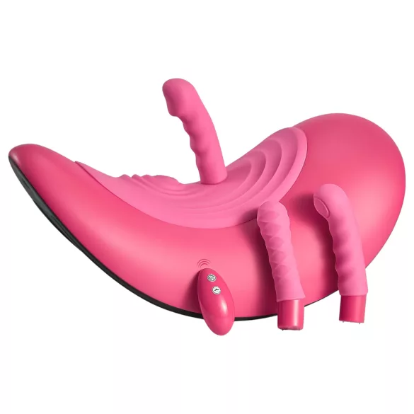 VibePad Rideon - pulzáló G-pont és csiklóizgató hinta (pink)