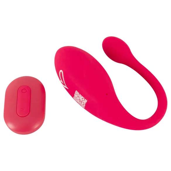 Beau Coeur Koral - vibrációs tojás távirányítóval (pink)
