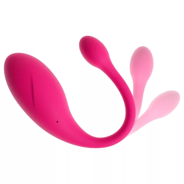 Beau Coeur Koral - vibrációs tojás távirányítóval (pink)