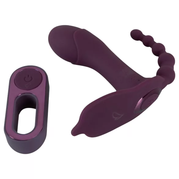 Beau Coeur Ariva - 3in1 bugyivibrátor (lila)