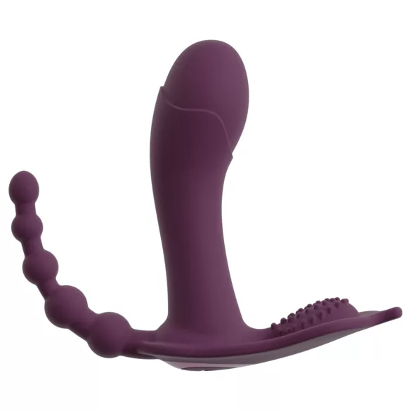 Beau Coeur Ariva - 3in1 bugyivibrátor (lila)