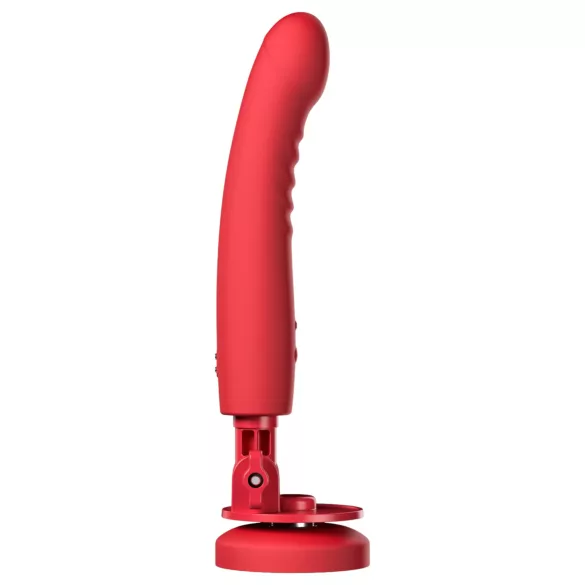 LOVENSE Mission 2 - okos vibrátor tapadókoronggal (piros)