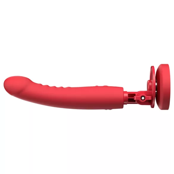 LOVENSE Mission 2 - okos vibrátor tapadókoronggal (piros)