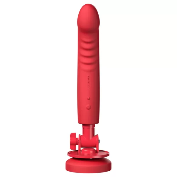 LOVENSE Mission 2 - okos vibrátor tapadókoronggal (piros)