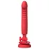 LOVENSE Mission 2 - okos vibrátor tapadókoronggal (piros)