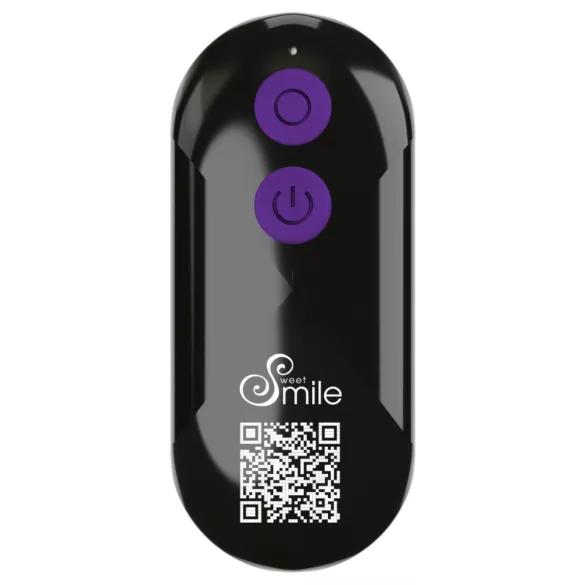 Smile - 2in1 anál vibrátor és csiklóizgató (lila)