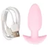 Cuties Mini - vibrációs anál plug (pink)