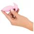 Cuties Mini - vibrációs anál plug (pink)