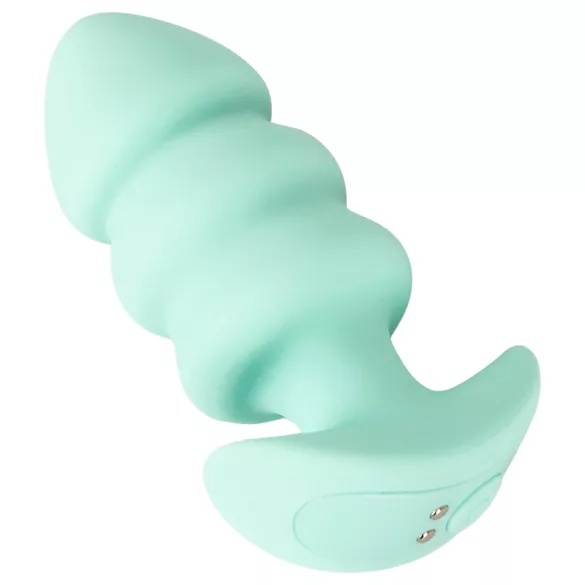 Cuties Mini - gömbös vibrációs anál plug (zöld)