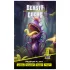 Beasty Cocks Passionate Plant - világító dildó (zöld)