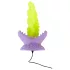 Beasty Cocks Passionate Plant - világító dildó (zöld)