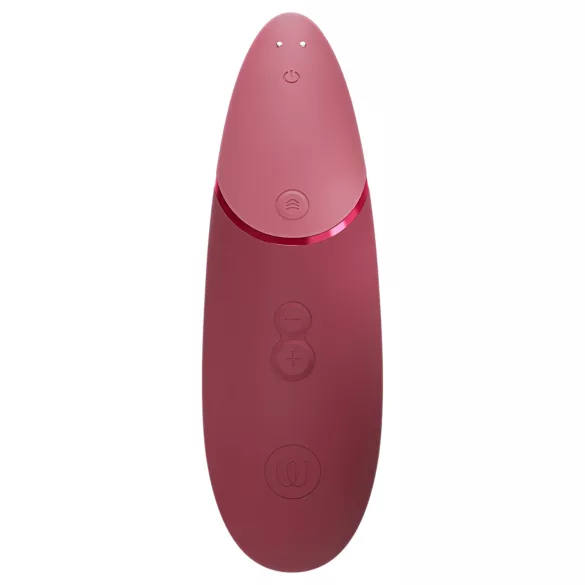 Womanizer Next - akkus, léghullámos csiklóizgató (bordó)