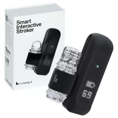 The Handy 2 - Interaktív férfi maszturbátor (fekete)