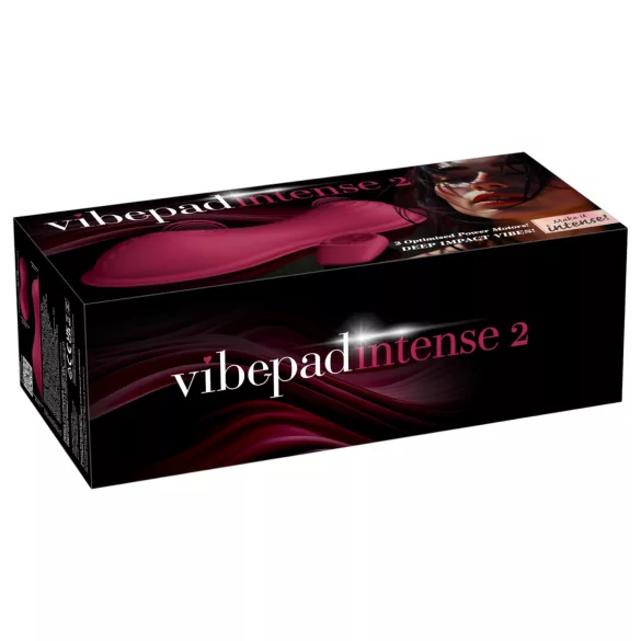 VibePad Intense 2 - távirányítós vibrációs párna (piros)