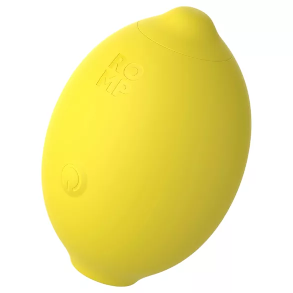 Romp Lemon Crush - citrom alakú léghullámos csiklóizgató (sárga)