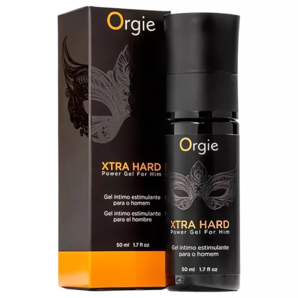 Orgie Xtra Hard - erekció fokozó gél férfiaknak (50 ml)