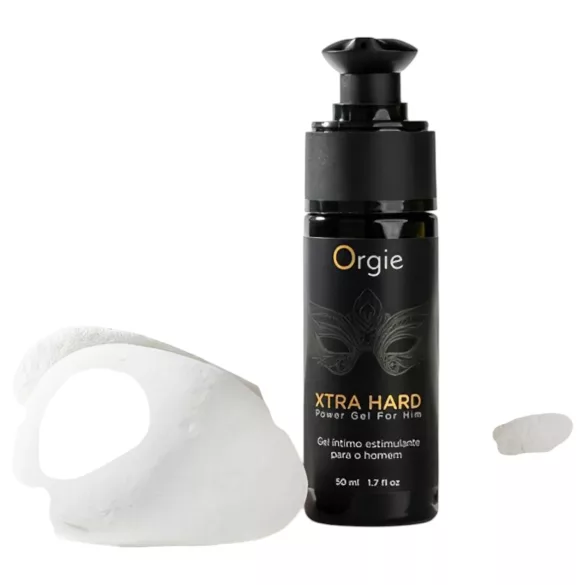 Orgie Xtra Hard - erekció fokozó gél férfiaknak (50 ml)