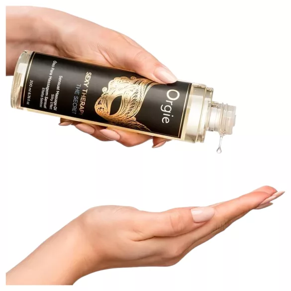 Orgie The Secret - érzéki masszázsolaj (200 ml)
