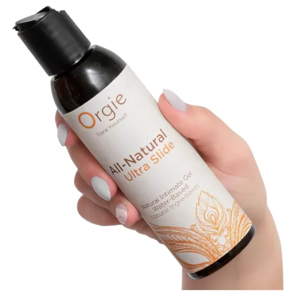 Orgie All Natural - hosszan tartó síkosító gél (150ml)