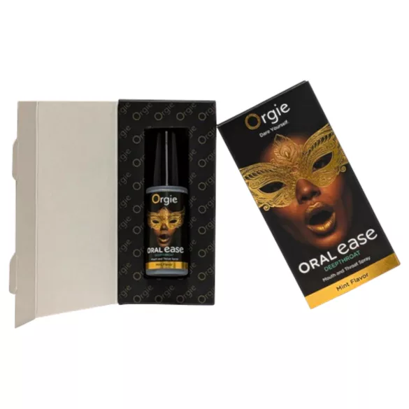 Orgie Oral Ease - orális érzéstelenítő spray - mentol (15 ml)