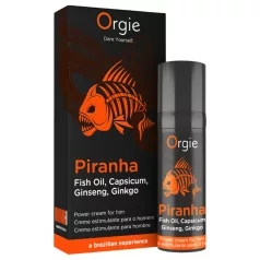   Orgie Piranha Power Cream – Stimuláló Potencianövelő Krém Férfiaknak (15 ml)