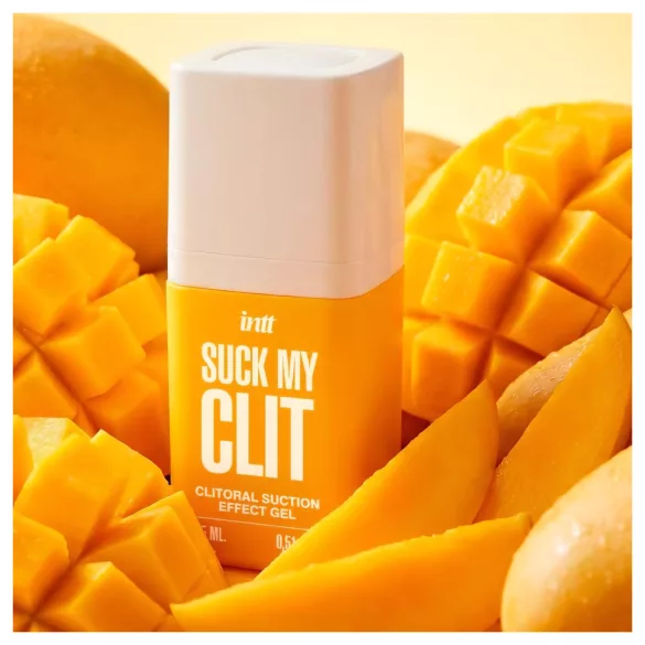 Intt Suck My Clit - klitorisz stimuláló gél nőknek - mangó (15ml)