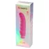 Baseks - hullámos vibrátor (rózsaszín) - 16 cm