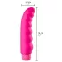 Baseks - hullámos vibrátor (rózsaszín) - 16 cm