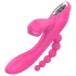 Erospace Sweet Play - G-pont vibrátor anál szondával és szívással (rózsaszín)