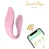 Sweet Play – App-vezérelt párvibrátor (pink)