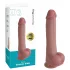 Erospace Natural Play - szilikon dildó 24 cm (testszínű)