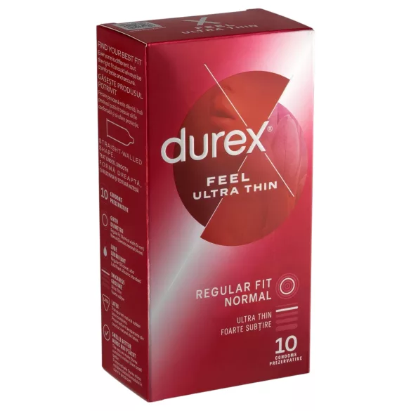 Durex Feel Ultra Thin - ultra élethű óvszer (2x10 db)