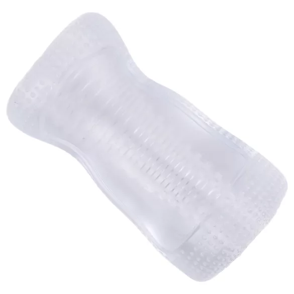 Desirel Vertigo - maszturbátor bordázott belsővel (átlátszó)