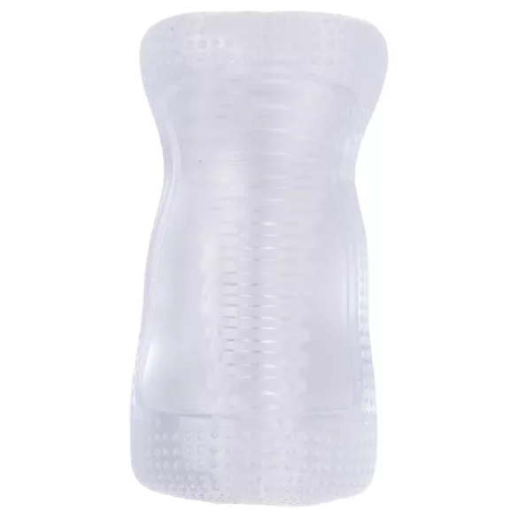 Desirel Vertigo - maszturbátor bordázott belsővel (átlátszó)