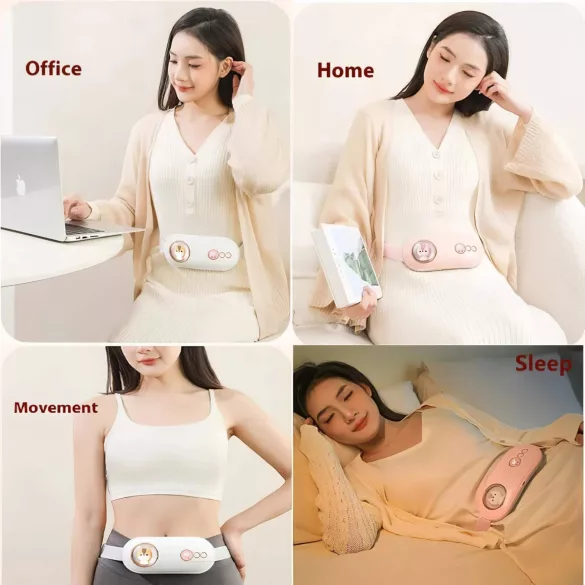 HappyPet Comfort – Menstruációs masszírozó öv (fehér)