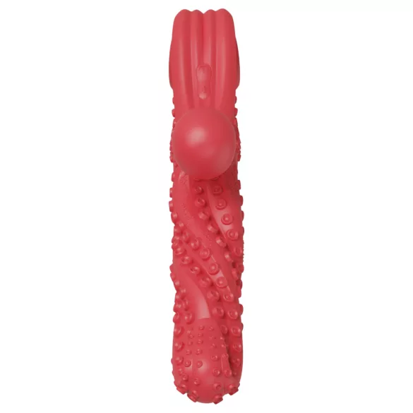 Monster Fuck - csiklókaros polipkar vibrátor (piros)