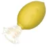 Lemon Squeeze - citrom formájú csiklószívó vibrátor (sárga)