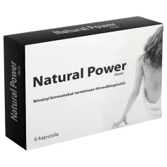   Natural Power - ginzeng tartalmú étrend-kiegészítő kapszula (6 db)