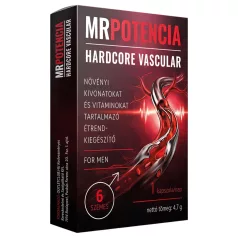   MrPotencia Hardcore Vascular - étrend-kiegészítő kapszula (6 db)