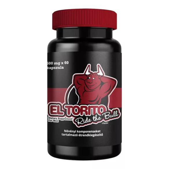 El Torito - étrend-kiegészítő kapszula férfiaknak (60 db)