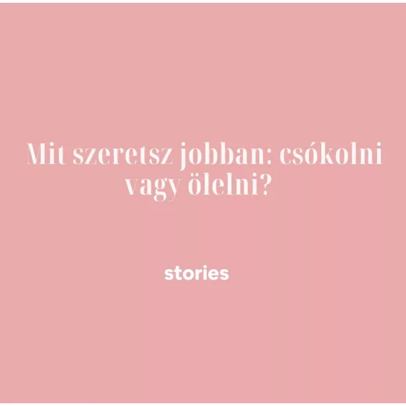 Stories önismereti kérdések pároknak