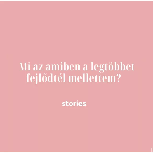 Stories önismereti kérdések pároknak